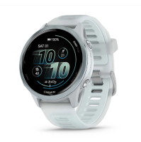 Forerunner 570 - 42mm Cloud Blue Aluminum with Translucent Whitestone/Cloud Blue Band- 010-02970-01- Garmin